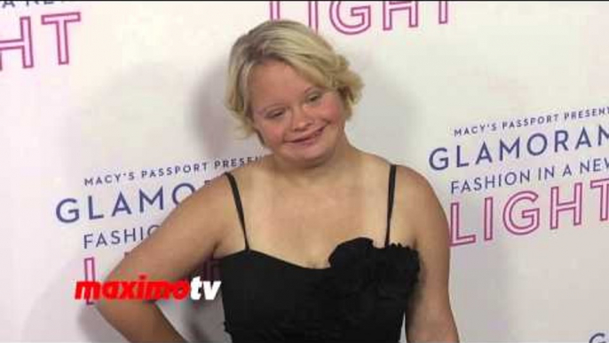 Lauren Potter Macy's Glamorama 2013 "Fashion In A New Light" Red Carpet - GLEE