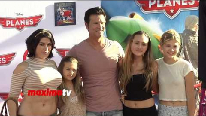 Lorenzo Lamas Lands at PLANES World Premiere Red Carpet Arrivals