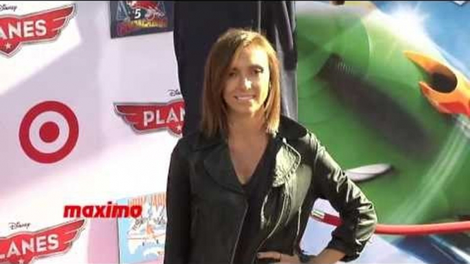 Giuliana Rancic Lands at PLANES World Premiere Red Carpet Arrivals