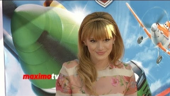 Bella Thorne Lands at PLANES World Premiere Red Carpet Arrivals