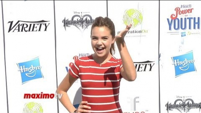 Bailee Madison at Variety's 7th Annual Power of Youth Green Carpet Arrivals