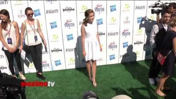 Kiernan Shipka at Variety's 7th Annual Power of Youth Green Carpet Arrivals