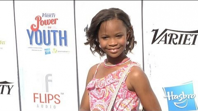 Quvenzhane Wallis at Variety's 7th Annual Power of Youth Green Carpet Arrivals