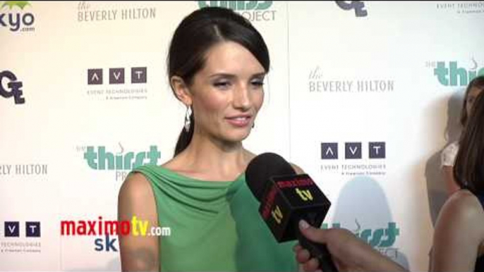 Alice Greczyn Interview 4th Annual THIRST Gala Red Carpet ARRIVALS