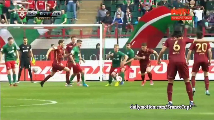 Denis Tkachuk Goal HD - Lokomotiv Moscow 0-1 Rubin Kazan - 29.04.2017
