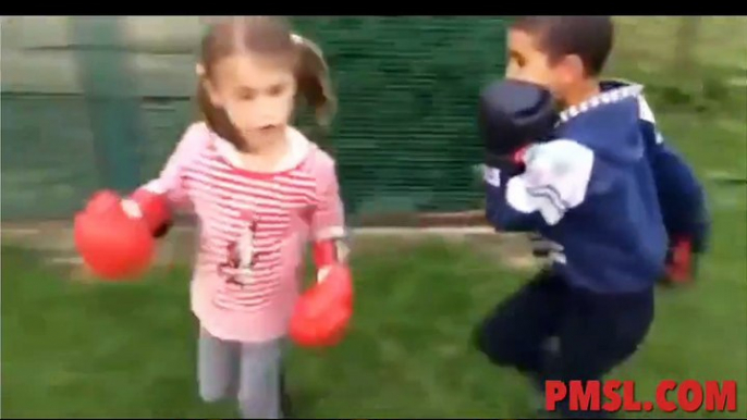 PMSL.COM - She's a future UFC fighter!  PMSL.COM_420526874985957