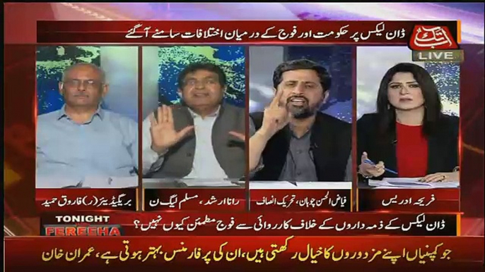 Hot Debate Between Rana Rashid And Fayaz Ul Hassan