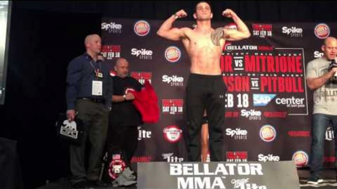 Bellator 131 lbs weigh in - esnews bellator mma UFC boxing