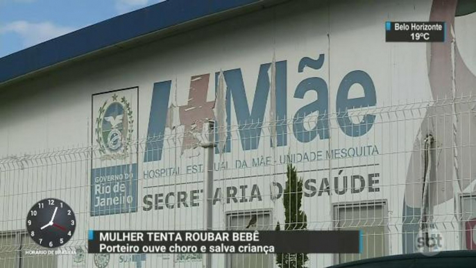 Mulher é presa depois de tentar fugir de hospital com bebê na sacola