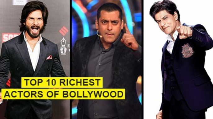 Shahrukh Khan, Salman khan, Shahid Kapoor Salary, Net Worth | Top 10 Richest Actors Of Bollywood