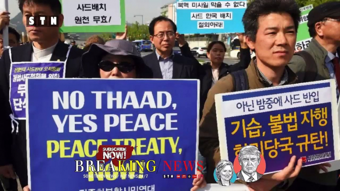 BREAKING NEWS/THAAD missile defense system operational in South Korea