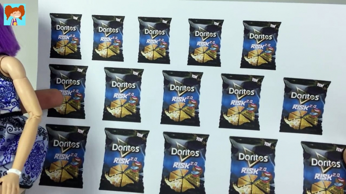 Barbie Doritos Risk 2.0 Cips Yapımı Kendin Yap Kolay Barbie Bebek Eşyaları Oyuncak Yap