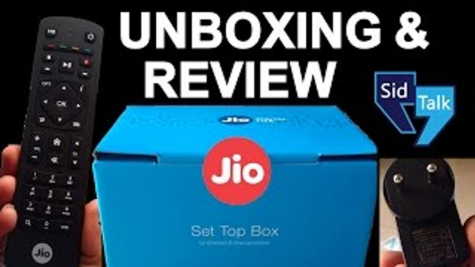 JIO SET TOP BOX Unboxing DTH Hands On Review Reliance JIO DTH TV LIVE Working DETAILS