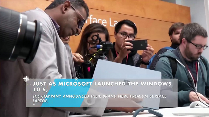 Microsoft launches new laptop to compete with MacBook Pro and Chromebooks.