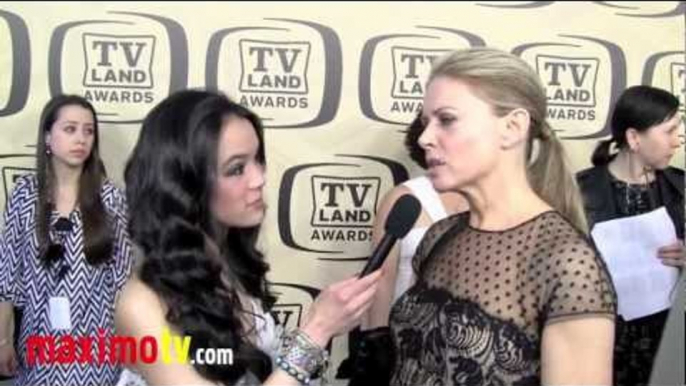 Faith Ford (Murphy Brown) Interview at "TV Land Awards" 10th Anniversary Arrivals