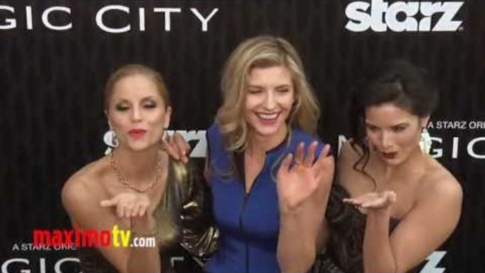 Viva Bianca, Katrina Law, Ellen Hollman STARZ "Magic City" Los Angeles Premiere