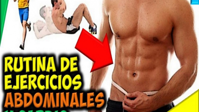 Como Tener un Abdomen Plano Rutina de Abdominales y Ejercicios de Cardio