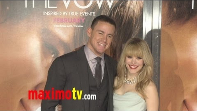 Channing Tatum and Rachel McAdams at "The Vow" Premiere Arrivals