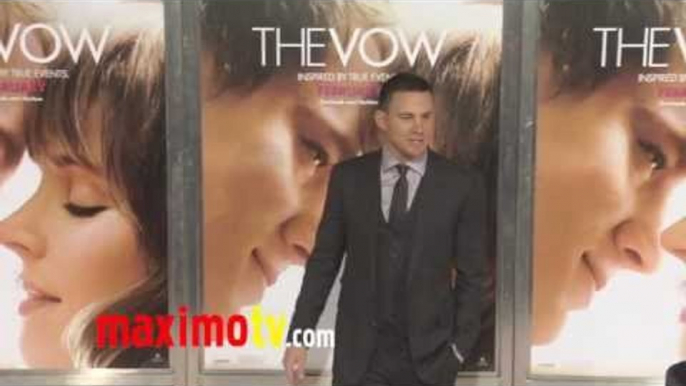 Channing Tatum at "The Vow" Premiere Arrivals