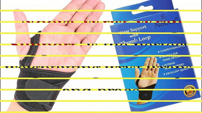 Thumb And Wrist Support