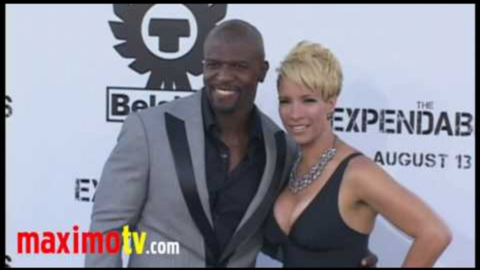 Terry Crews and Rebecca Crews at "The Expendables" Premiere Arrivals August 3, 2010