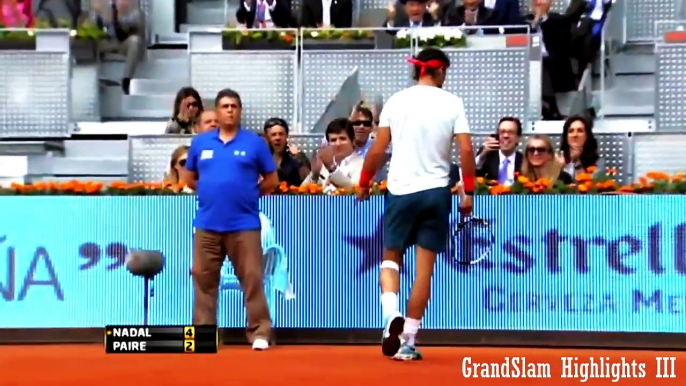 Rafael Nadal - Top 10 Crazy Passing Shots [HD]