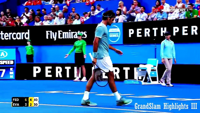 Roger Federer - Top 10 Insane Improvisation of 2017 [HD]