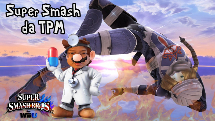 SUDDEN DEATH DO SUPER SMASH DA TPM | Super Smash Bros. Wii U feat. Sra Tanaka