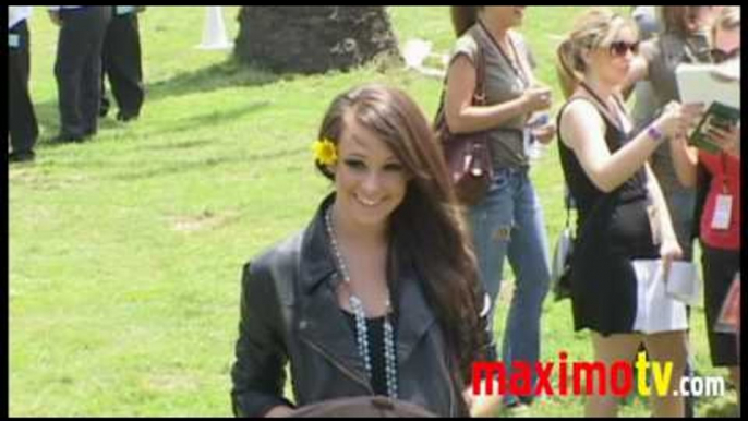 Caitlyn Taylor Love (I'm in the Band) Arrives at "A Time For Heroes" Celebrity Picnic June 13, 2010