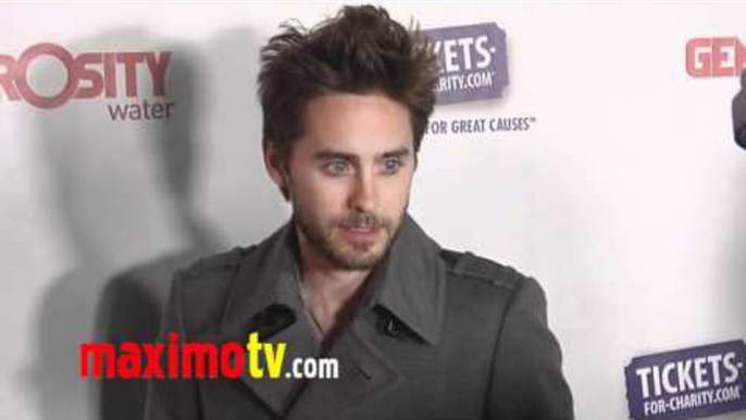 JARED LETO at "Night of Generosity" 2011