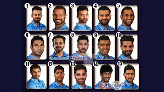 ICC Champions Trophy : BCCI announce squad, Virat Kohli, MS Dhoni, Yuvraj included | Oneindia News