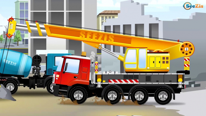 Tractor Pavlik with all his Friends in the City Videos for kids | Cars & Big Trucks Cartoons