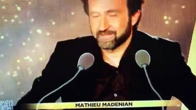 Mathieu Madénian se paye la Ligue 1 lors des trophées UNFP !