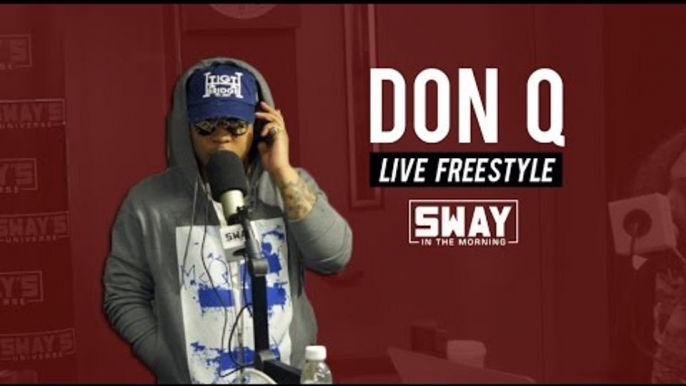 Friday Fire Cypher: Don Q Freestyles Live on Sway in the Morning