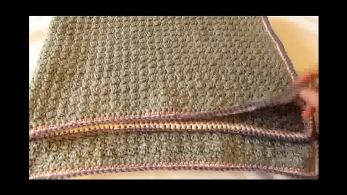 VERY EASY crochet baby blanket for beginners quick afghan / throw