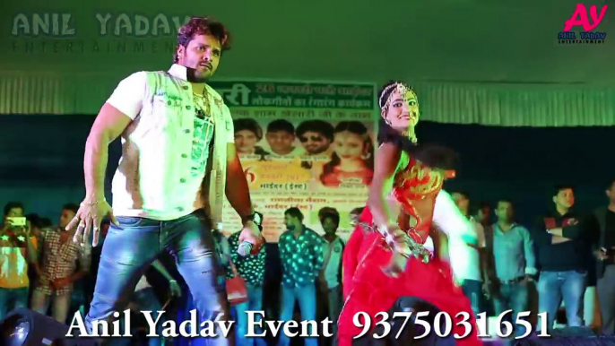 खेसारीलाल यादव का लगा के फेयर लवली पे रिकॉर्डिंग डांस _ Live Dance Khesarilal Yadav 2017