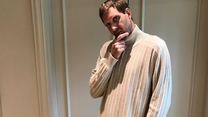 Dirk Nowitzki Gets ROASTED by Fans AND Mavericks Over His 90s Clothes