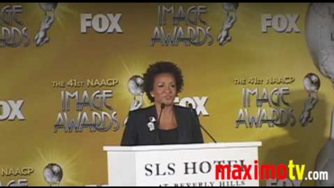 Wanda Sykes Announces 2010 NAACP IMAGE AWARDS - Part Six