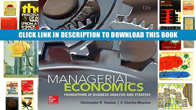 [Epub] Full Download Managerial Economics (The Mcgraw-Hill Economics Series) Read Online