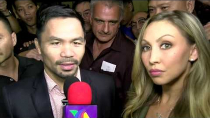 manny pacquiao in los angeles talks fighting jessie vargas vid top rank boxing