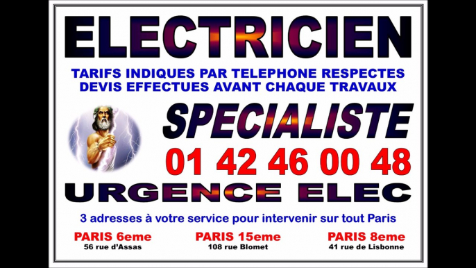 ELECTRICITE PARIS 6eme