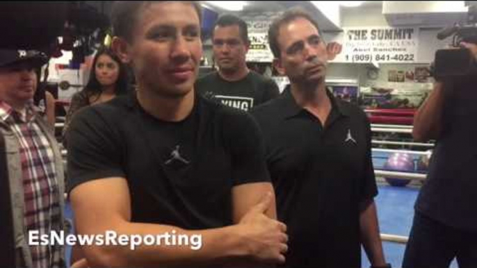 GENNADY GOLOVKIN "JORDAN IS NUMBER 1" CAN'T COUNT HOW MANY PAIRS OF JORDANS HE HAS - EsNews Boxing