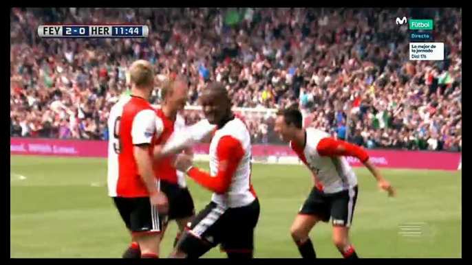 Dirk Kuyt Goal HD - Feyenoord 2-0 Heracles - 14.05.2017