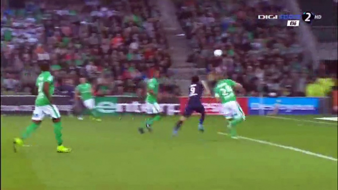 Edinson Cavani Goal HD - St Etienne 0-1 PSG 14.05.2017