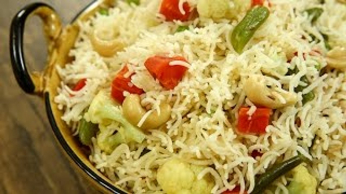 How To Make Vegetable Pulao | Quick & Easy Veg Pulao Recipe | Rice Recipe | Recipe by Varun Inamdar
