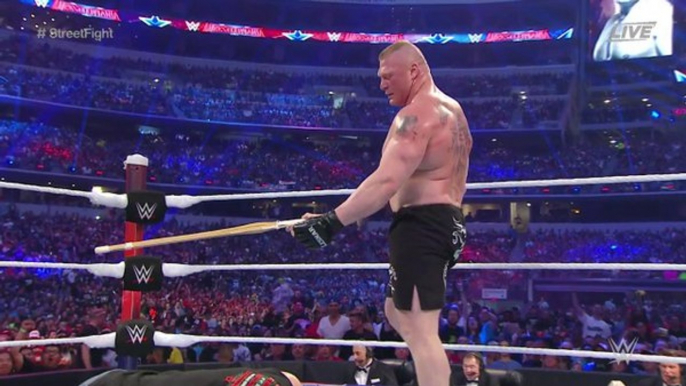 Brock Lesnar vs Braun strowman - Brock Lesnar Destroys Braun Strowman