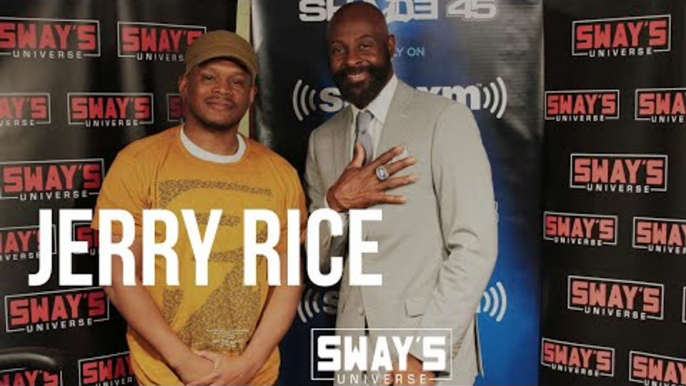 Jerry Rice on Moving From the 49ers to the Raiders + Sway Fumbles his Hall Of Fame Ring!