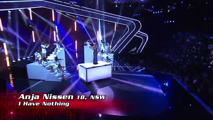 Anja Nissen Sings I Have Nothing   The Voice Australia 2014