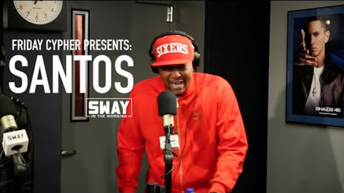 Friday Fire Cypher: Santos Freestyles Live and Directs Bars at 2 Chainz, Kendrick and Lil Wayne