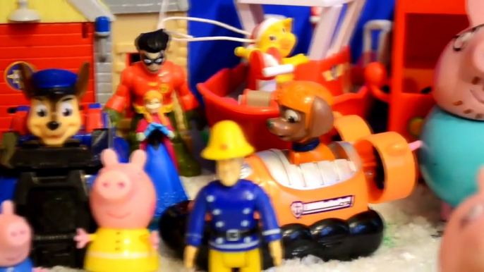 Christmas Es Fireman sam Peppa Pig Paw Patrol Snow Feuerwehrmann Sam